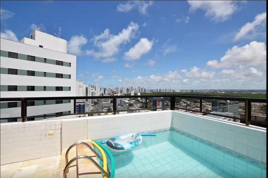 レシフェDuplex Penthouse With Private Poolアパートメント エクステリア 写真